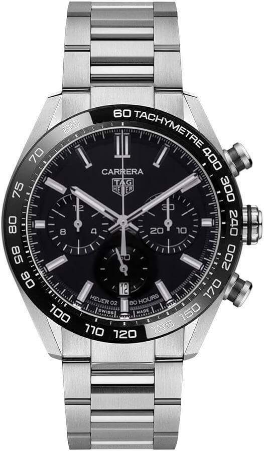 Tag Heuer Carrera Self winding Automatic Black Mens Watch CBN2A1B.BA0643 