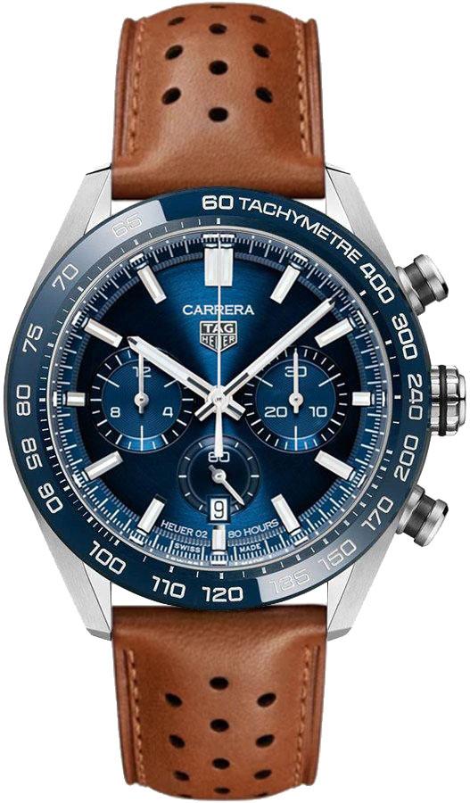 Tag Heuer Carrera Self winding Automatic Blue Mens Watch CBN2A1A.FC6537 