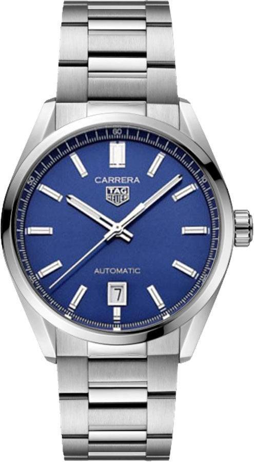 Tag Heuer Carrera Self winding Automatic Blue Mens Watch WBN2112.BA0639 
