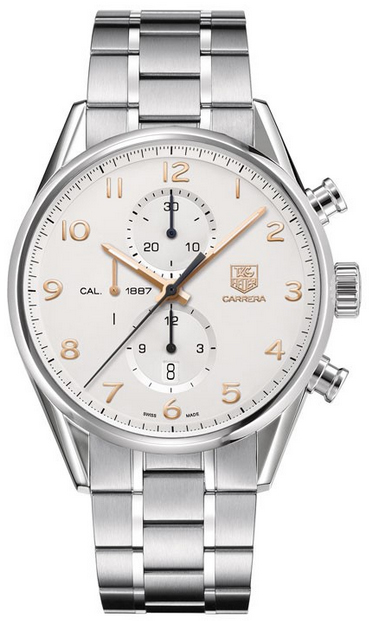 Tag Heuer Carrera Self winding Automatic Silver Mens Watch CAR2012.BA0796 