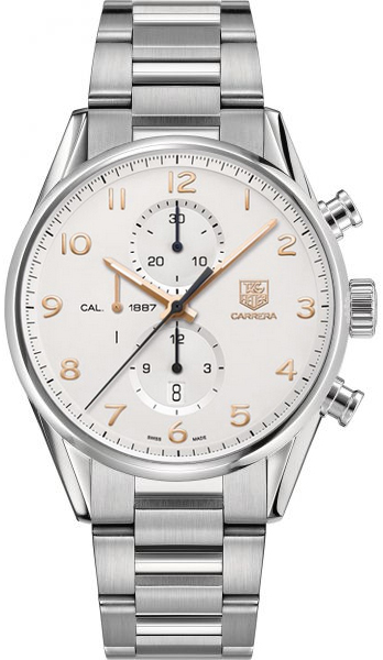 Tag Heuer Carrera Self winding Automatic Silver Mens Watch CAR2012.BA0799 