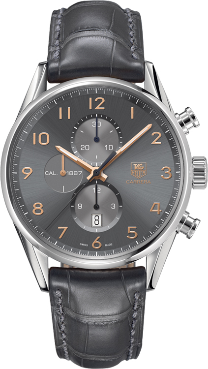 Tag Heuer Carrera Self winding Automatic Grey Mens Watch CAR2013.FC6313 
