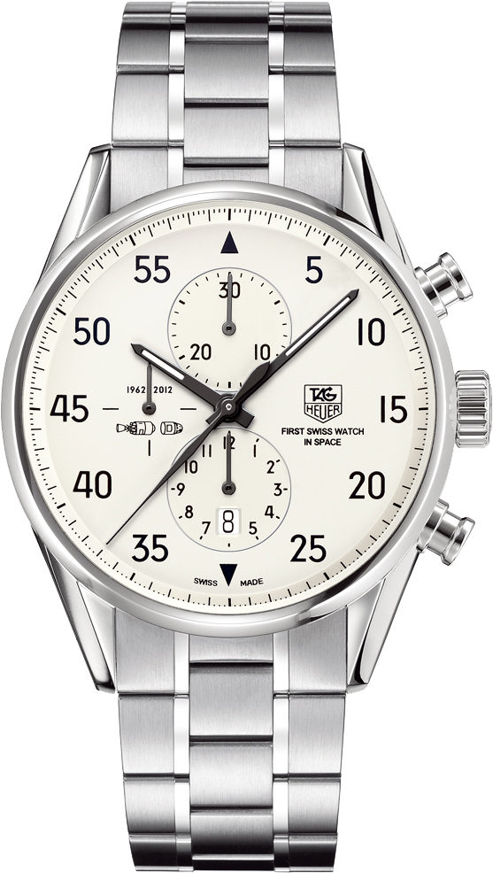 Tag Heuer Carrera Self winding Automatic Silver Mens Watch CAR2015-BA0796 