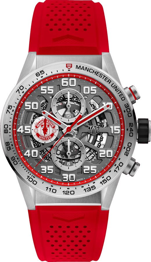 Tag Heuer Carrera Self winding Automatic Skeleton Mens Watch CAR201M.FT6156 