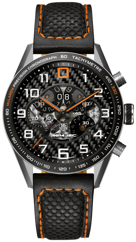 Tag Heuer Carrera Self winding Automatic Black Mens Watch CAR2080.FC6286 