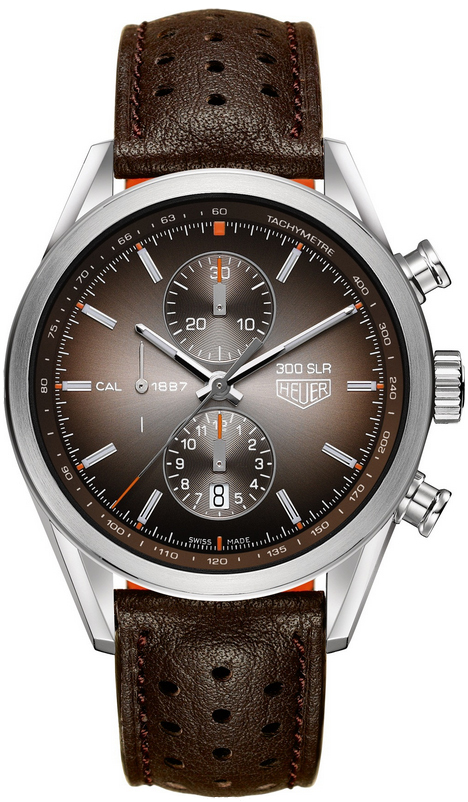 Tag Heuer Carrera Self winding Automatic Brown Mens Watch CAR2112-FC6267 