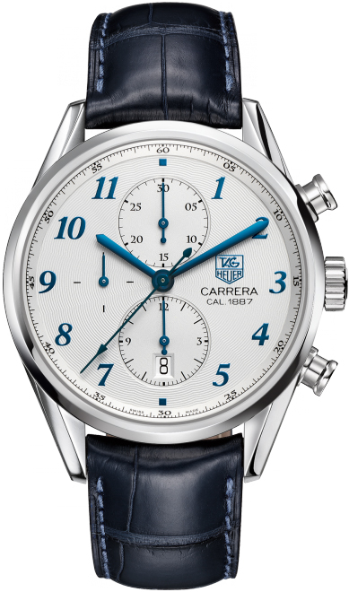 Tag Heuer Carrera Self winding Automatic Silver Mens Watch CAR2114-FC6292 