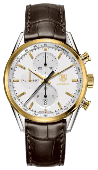 Tag Heuer Carrera Self winding Automatic Silver Watch CAR2150-FC6291 