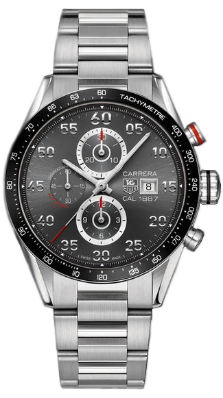 Tag Heuer Carrera Self winding Automatic Grey Mens Watch CAR2A11.BA0799 