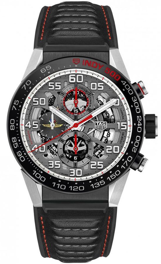 Tag Heuer Carrera Self winding Automatic Skeleton Mens Watch CAR2A1D-FT6101 