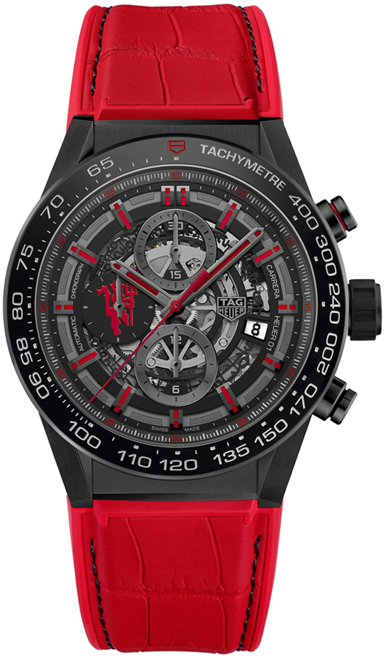 Tag Heuer Carrera Self winding Automatic Black Mens Watch CAR2A1J.FC6416 