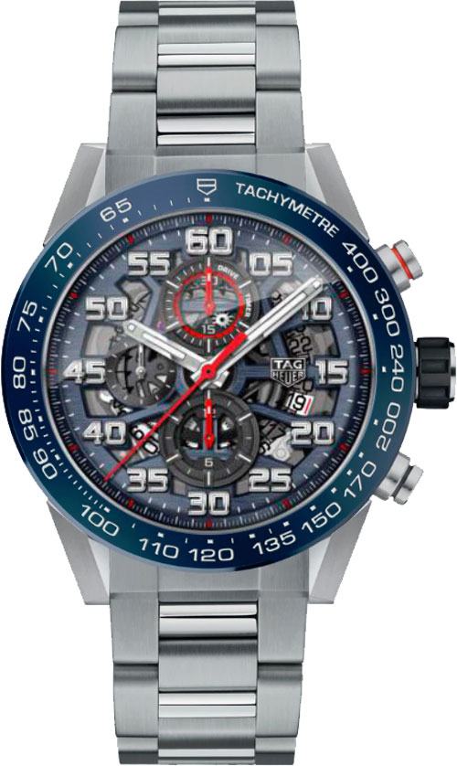 Tag Heuer Carrera Self winding Automatic Blue Mens Watch CAR2A1K.BA0703 