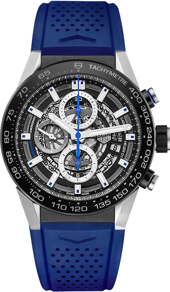 Tag Heuer Carrera Self winding Automatic Black Mens Watch CAR2A1T.FT6052 