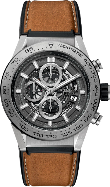 Tag Heuer Carrera Self winding Automatic Grey Mens Watch CAR2A8A.FT6072 