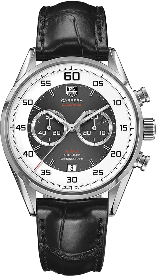 Tag Heuer Carrera Self winding Automatic Grey Mens Watch CAR2B11.FC6235 
