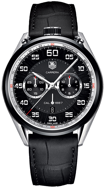 Tag Heuer Carrera Self winding Automatic Grey Mens Watch CAR2C12.FC6327 