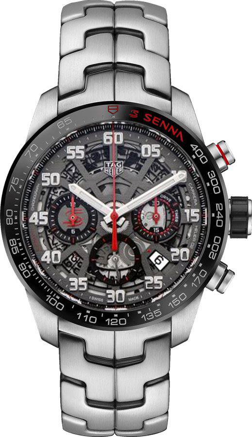 Tag Heuer Carrera Self winding Automatic Black Mens Watch CBG2013.BA0657 