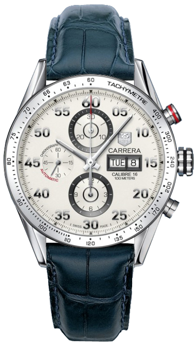 Tag Heuer Carrera Self winding Automatic Silver Mens Watch CV2A11-FC6183 