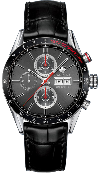 Tag Heuer Carrera Self winding Automatic Grey Mens Watch CV2A1M-FC6235 
