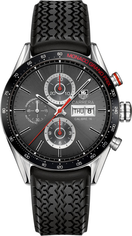 Tag Heuer Carrera Self winding Automatic Grey Mens Watch CV2A1M.FT6033 