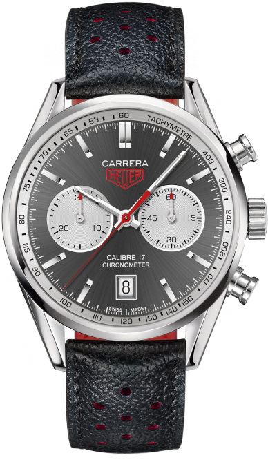 Tag Heuer Carrera Self winding Automatic Grey Mens Watch CV5110.FC6310 