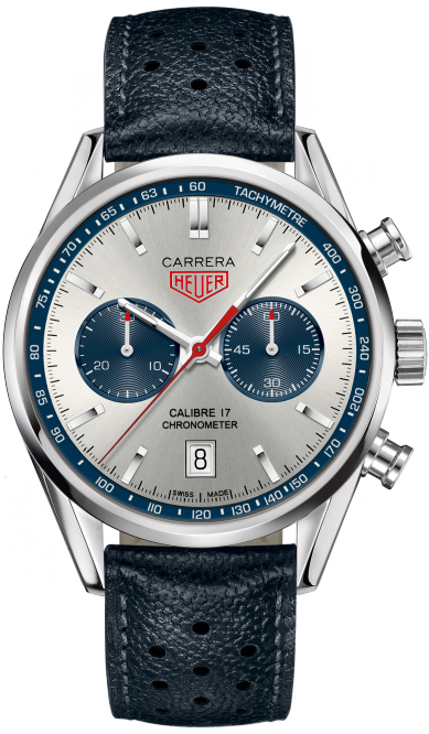 Tag Heuer Carrera Self winding Automatic Silver Mens Watch CV5111-FC6335 