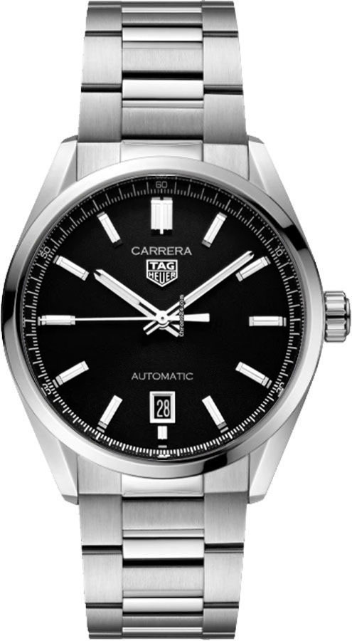 Tag Heuer Carrera Date Calibre 5 Black Dial Men's Watch WBN2110.BA0639 