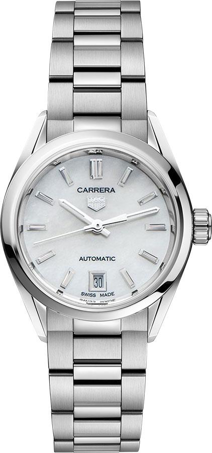 Tag Heuer Carrera Self winding Automatic White Ladies Watch WBN2410.BA0621 