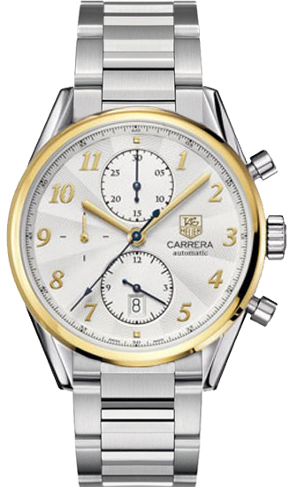 Tag Heuer Carrera Self winding Automatic White Mens Watch CAS2150-BA0723 