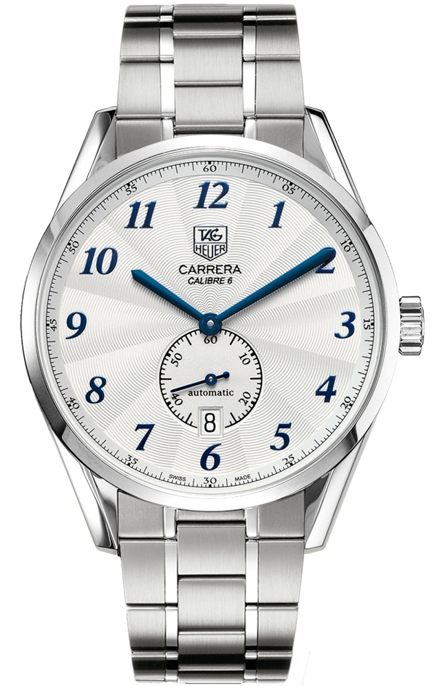 Tag Heuer Carrera Self winding Automatic Silver Mens Watch WAS2111.BA0732 