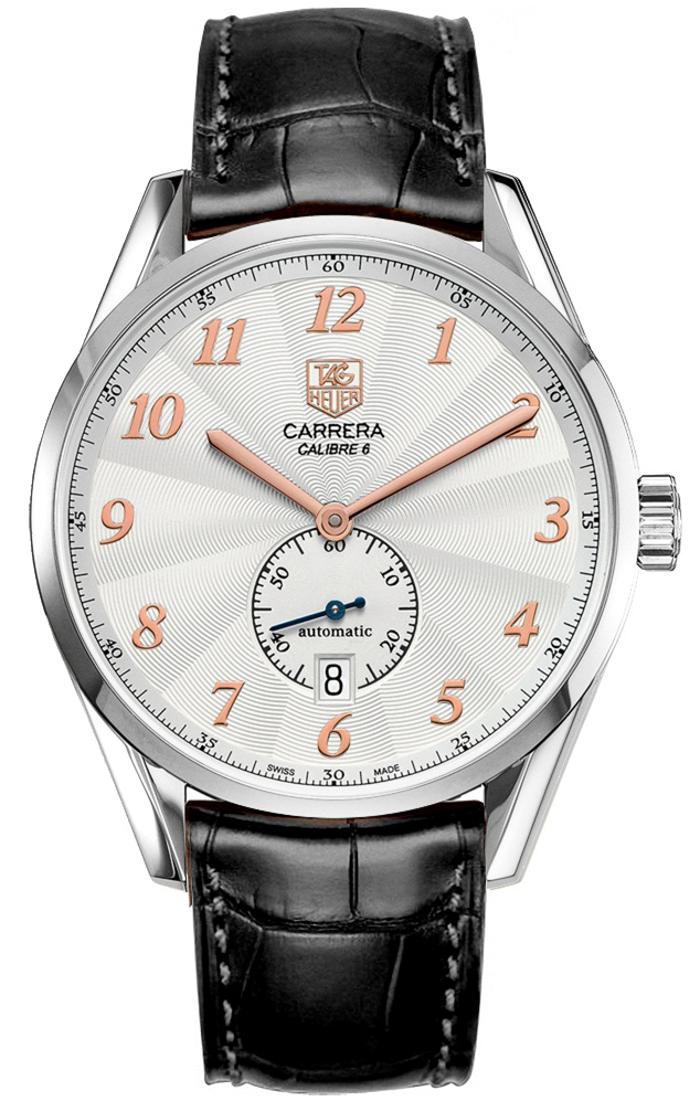 Tag Heuer Carrera Self winding Automatic Silver Mens Watch WAS2112-FC6180 