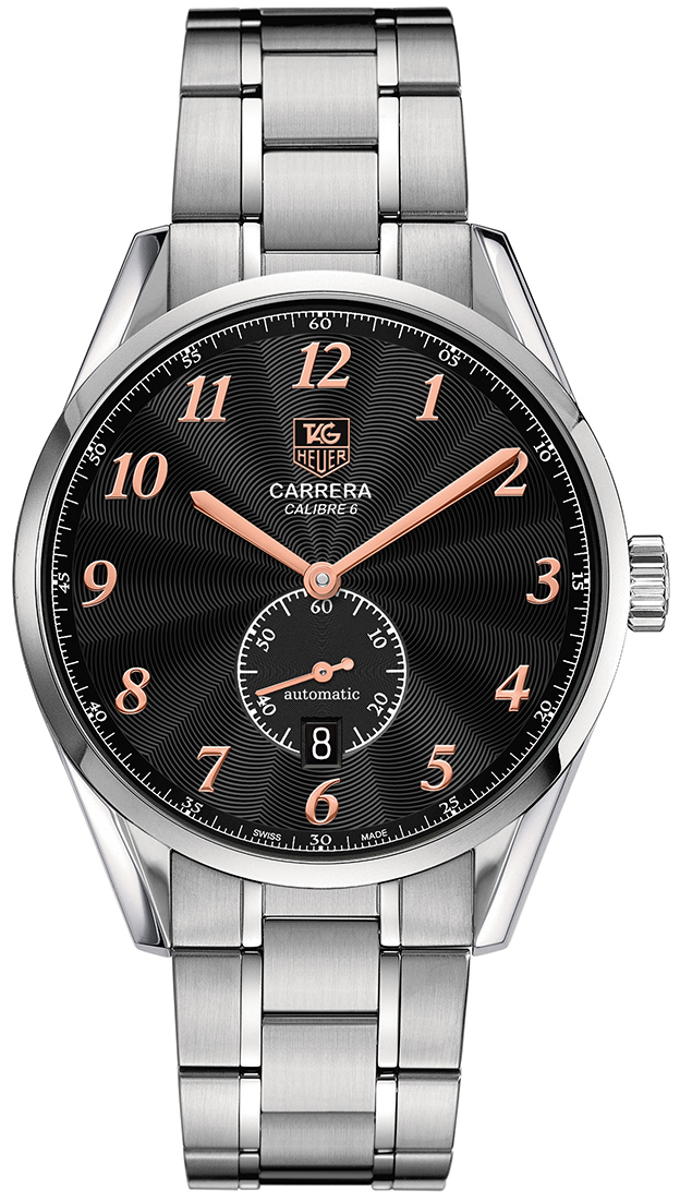 Tag Heuer Carrera Self winding Automatic Black Mens Watch WAS2114.BA0732 