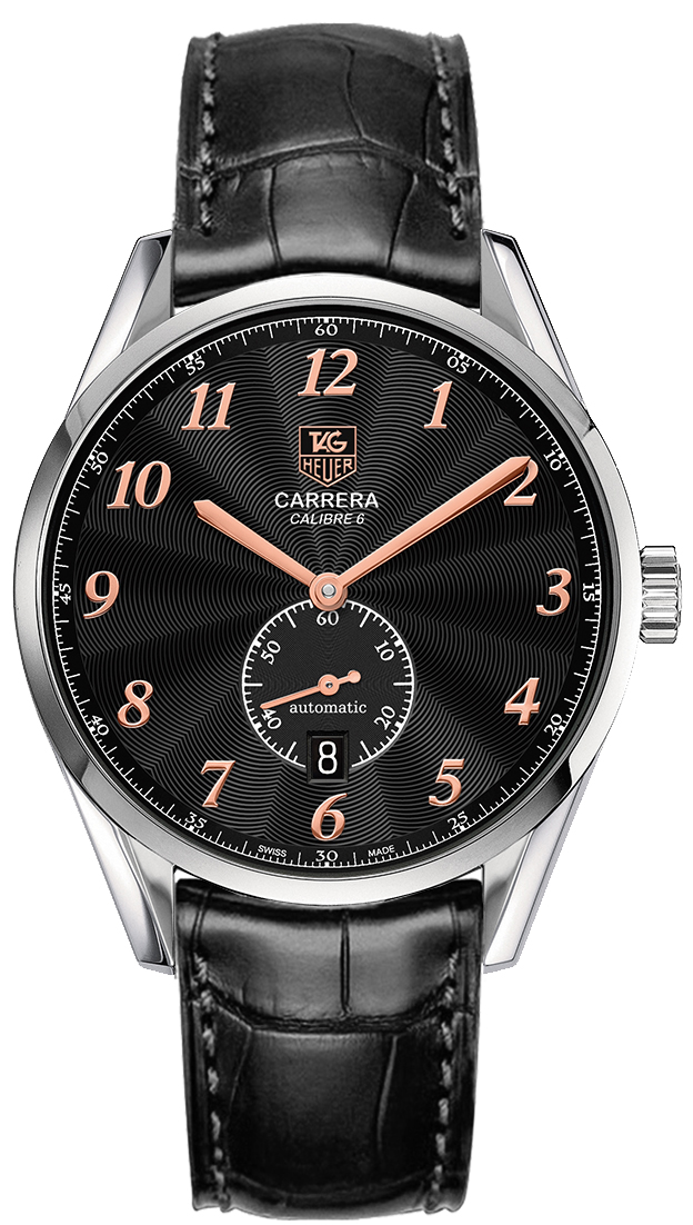 Tag Heuer Carrera Self winding Automatic Black Mens Watch WAS2114-FC6180 