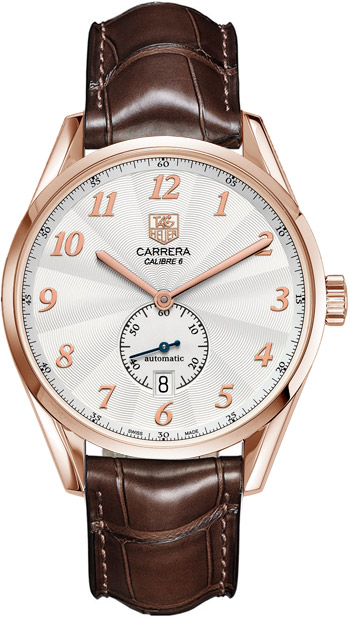 Tag Heuer Carrera Self winding Automatic Silver Mens Watch WAS2140.FC8176 