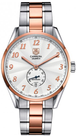Tag Heuer Carrera Self winding Automatic Silver Mens Watch WAS2151.BD0734 