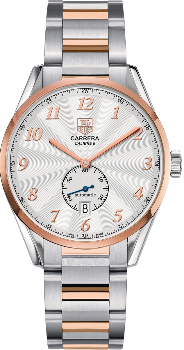 Tag Heuer Carrera Self winding Automatic Silver Mens Watch WAS2151-BD0784 