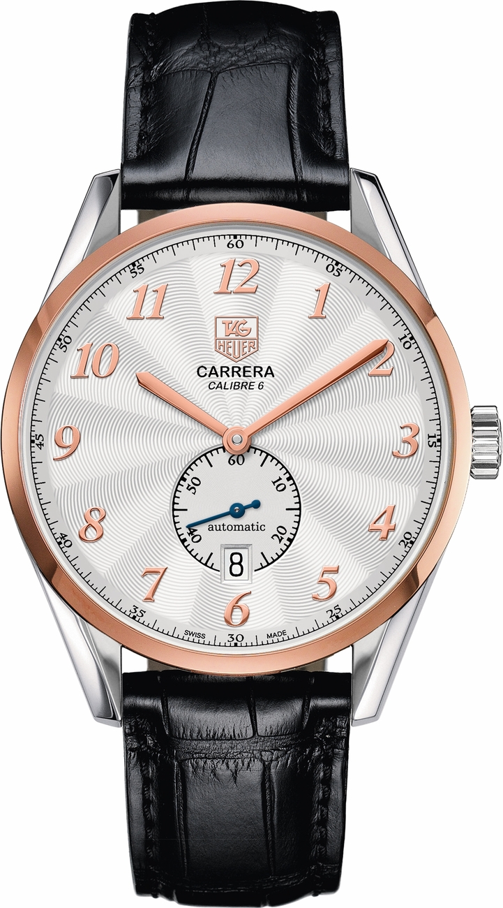 Tag Heuer Carrera Self winding Automatic Silver Mens Watch WAS2151-FC6180 