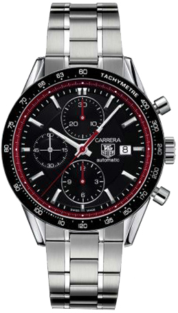 Tag Heuer Carrera Self winding Automatic Black Watch CV201Z-BA0794 
