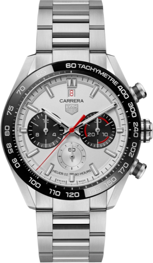 Tag Heuer Carrera Self winding Automatic Grey Mens Watch CBN2A1D.BA0643 