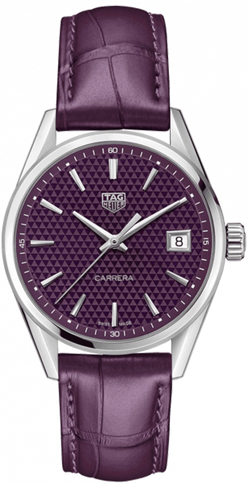 Tag Heuer Carrera Battery Operated Quartz Purple Ladies Watch WBK1314.FC8261 