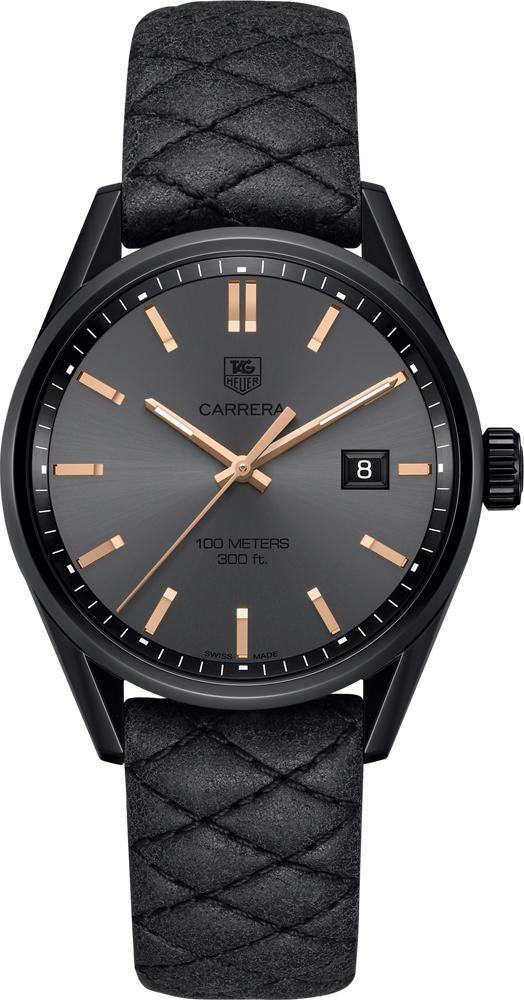Tag Heuer Carrera Battery Operated Quartz Grey Watch WAR101A-FC6367 