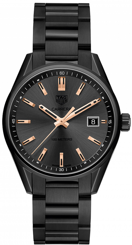 Tag Heuer Carrera Battery Operated Quartz Grey Watch WAR1113.BA0602 
