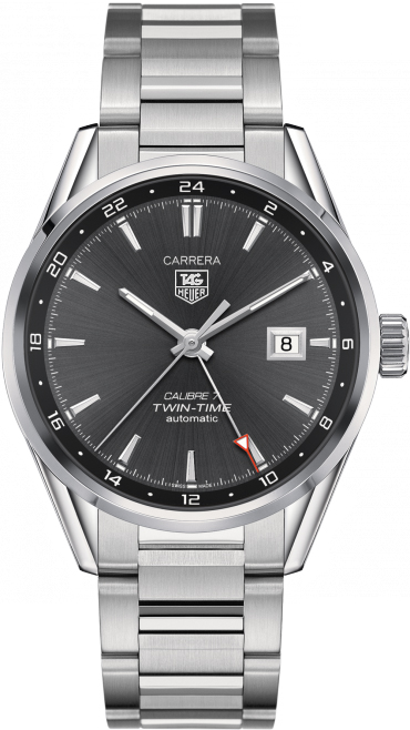 Tag Heuer Carrera Self winding Automatic Grey Mens Watch WAR2012.BA0723 