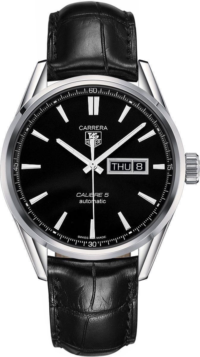Tag Heuer Carrera Self winding Automatic Black Mens Watch WAR201A.FC6266 