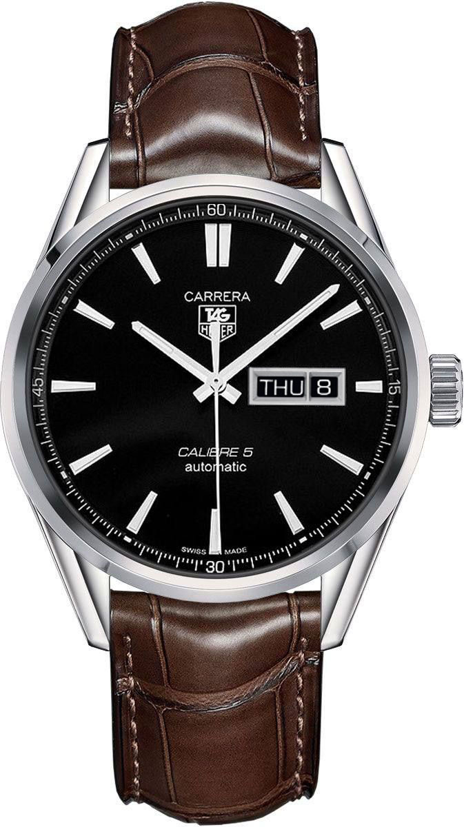 Tag Heuer Carrera Self winding Automatic Black Mens Watch WAR201A-FC6291 