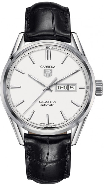 Tag Heuer Carrera Self winding Automatic Silver Mens Watch WAR201B-FC6266 
