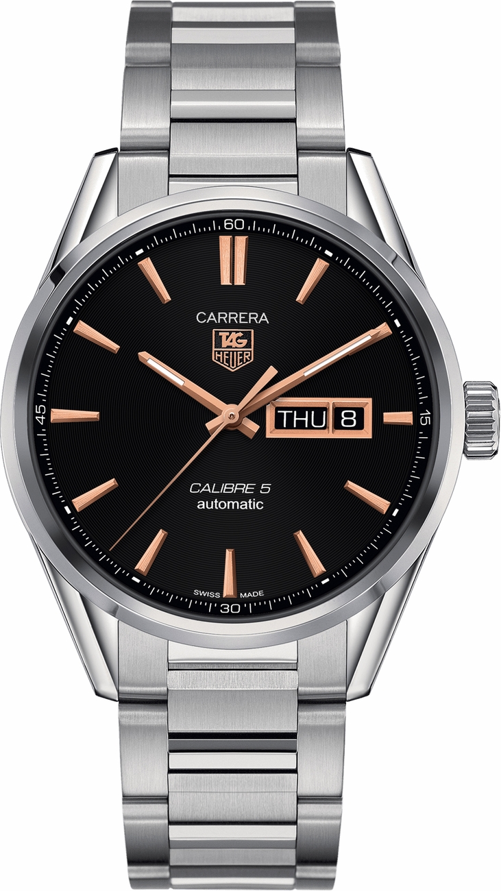 Tag Heuer Carrera Self winding Automatic Black Mens Watch WAR201C.BA0723 