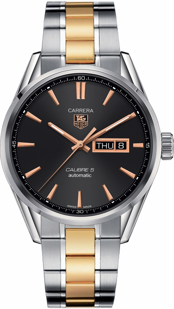 Tag Heuer Carrera Self winding Automatic Black Mens Watch WAR201C-BD0789 