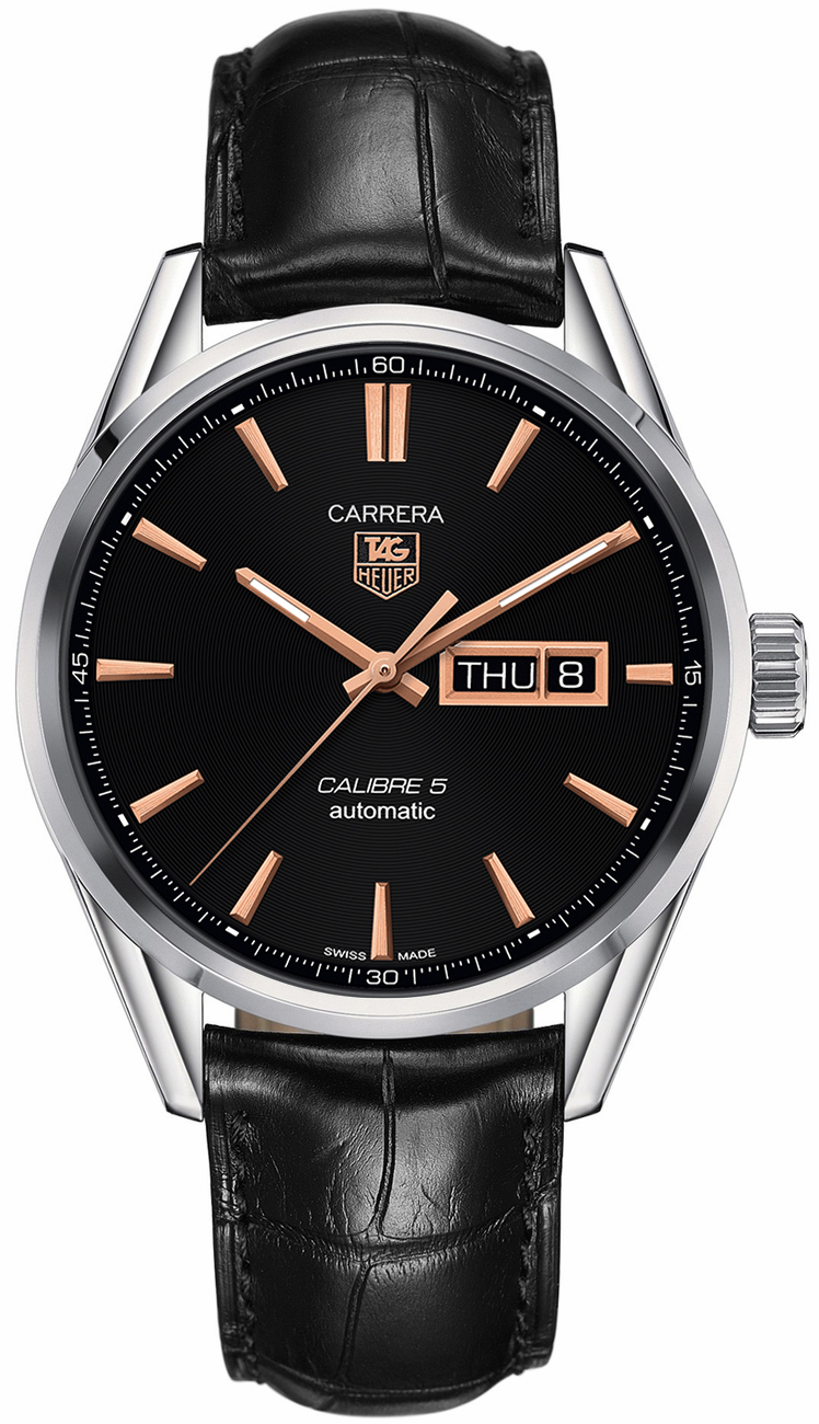 Tag Heuer Carrera Self winding Automatic Black Mens Watch WAR201C.FC6266 