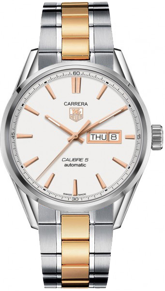 Tag Heuer Carrera Self winding Automatic Silver Mens Watch WAR201D-BD0789 